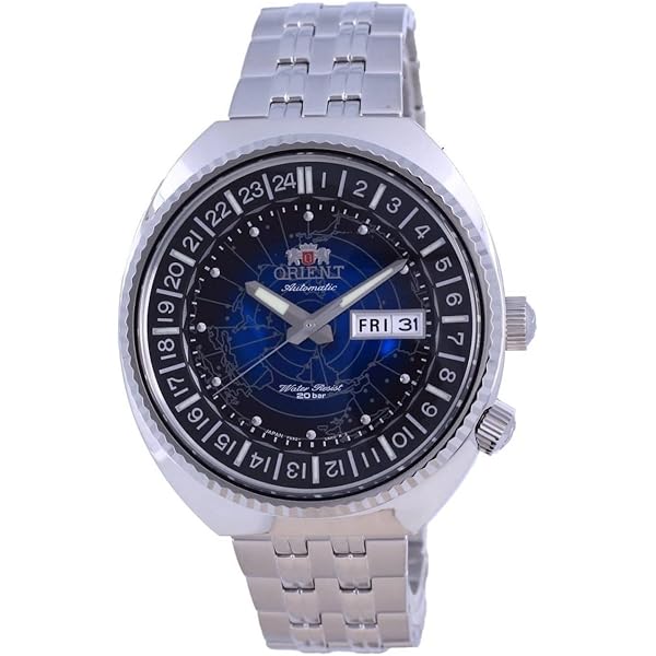 Amazon.com: ORIENT Automatic Blue Dial Watch RA-AA0E03L09C